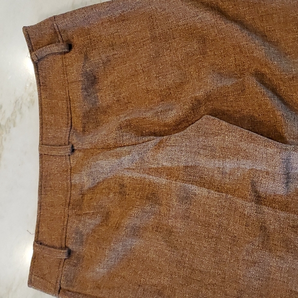 Wool like tweed Capri pants size 8 - Picture 6 of 7